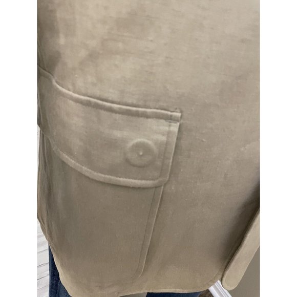 Oak Creek Dillards 3 Button Beige Linen Blend Jacket Blazer‎ Sport Coat  Sz 44L - Picture 7 of 12